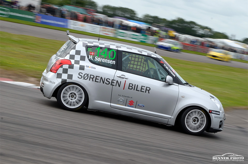 Henrik Sørensen blev vinder af heat 2 samt forsvarede føringen i Oldboysmesterskabet
(Foto: Denner Photo)